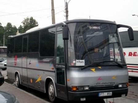 Bus rental in Tirana, Albania MAN 30 seats